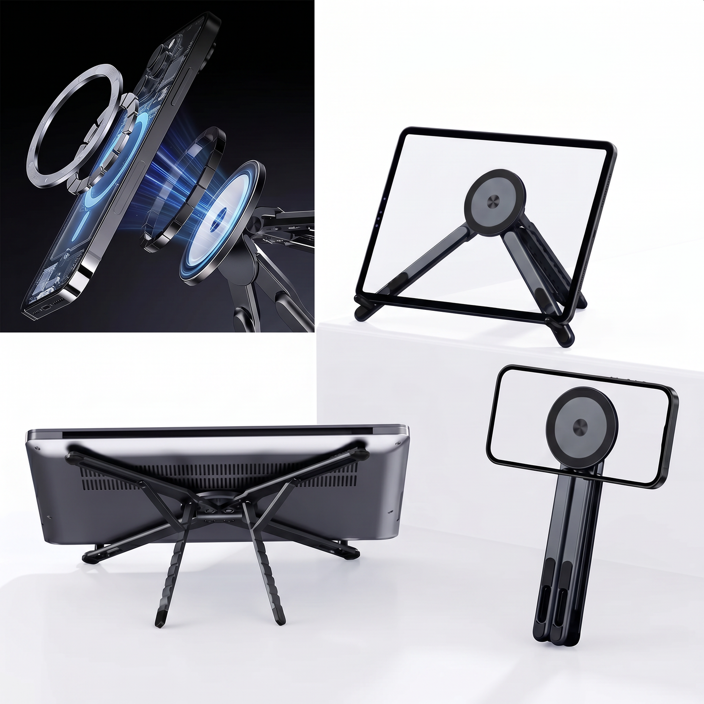 SnapPod™ - The Ultimate Magnetic Stand for All Your Devices