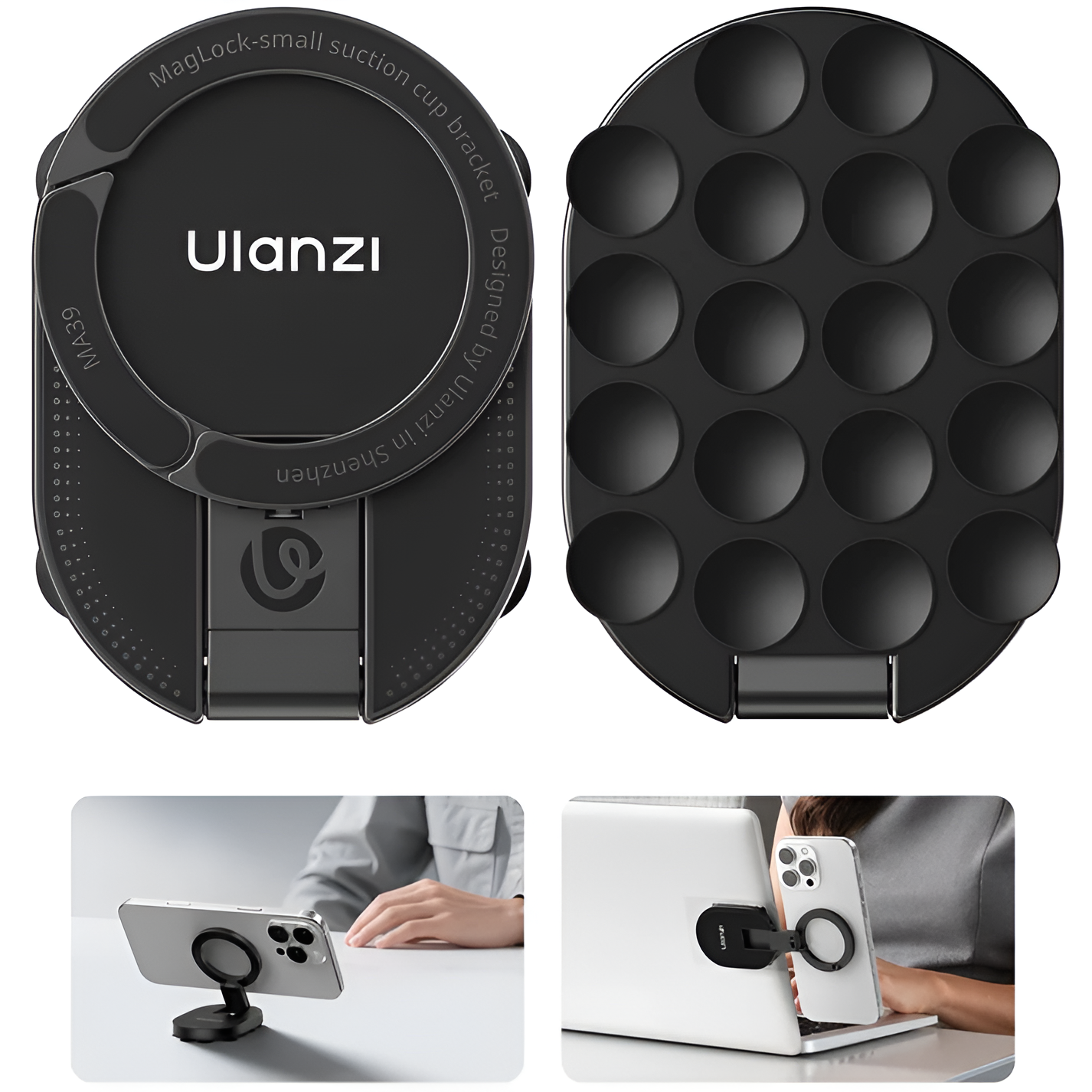 SnapSuction™ - Magnetic Multi-Function Phone Holder