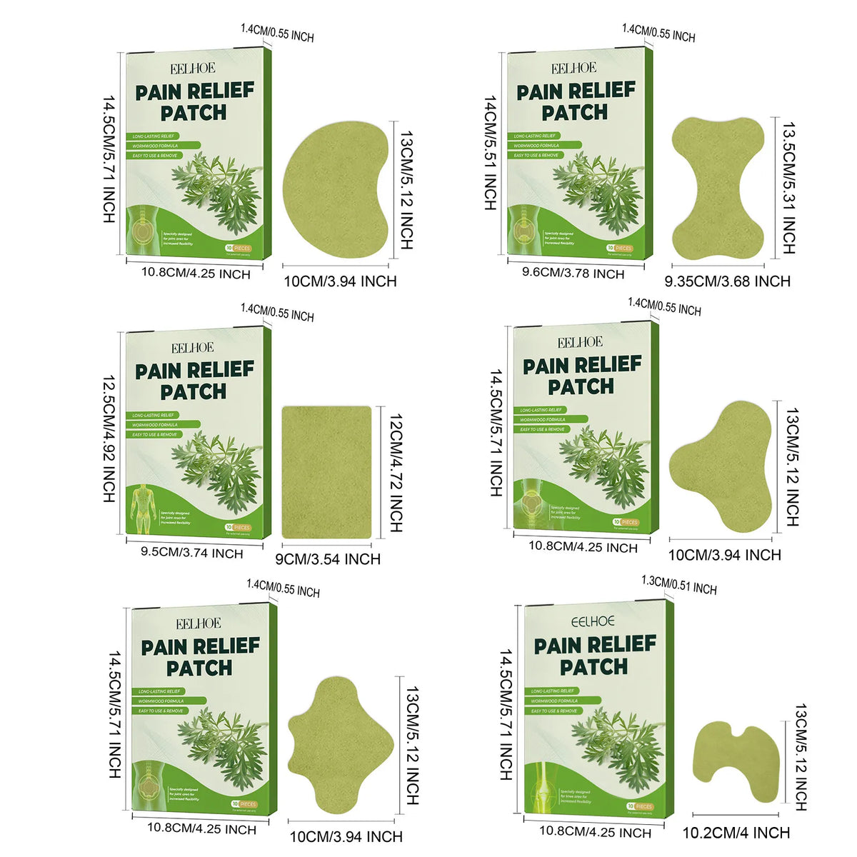 Slekova™ - Wormwood Pain Relief Patch