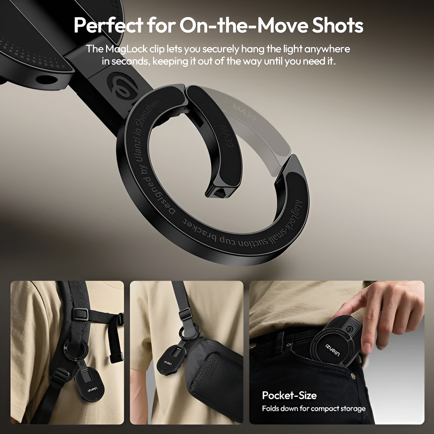 SnapSuction™ - Magnetic Multi-Function Phone Holder