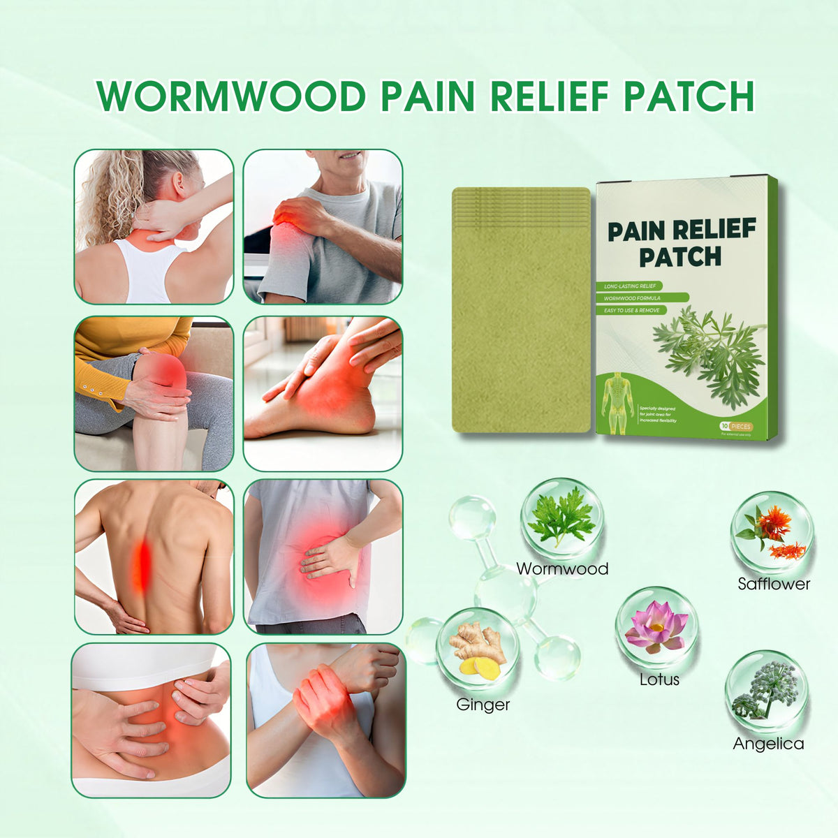 Slekova™ - Wormwood Pain Relief Patch