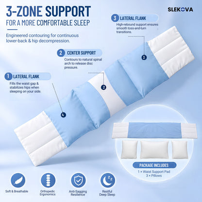 SlekBar™ - Lumbar Support Pillow