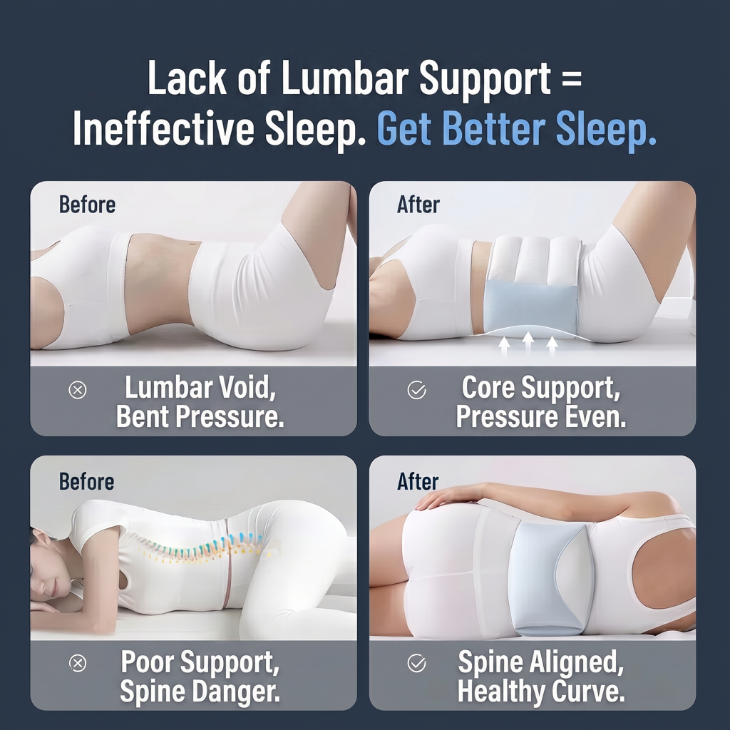 SlekBar™ - Lumbar Support Pillow
