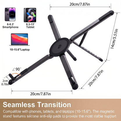SnapPod™ - The Ultimate Magnetic Stand for All Your Devices